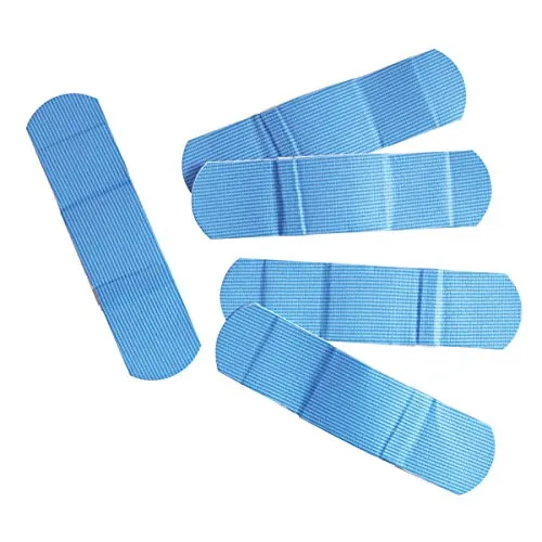 Hygomed Wund-Strips detektierbar Pflaster blau 19x72mm 100Stk