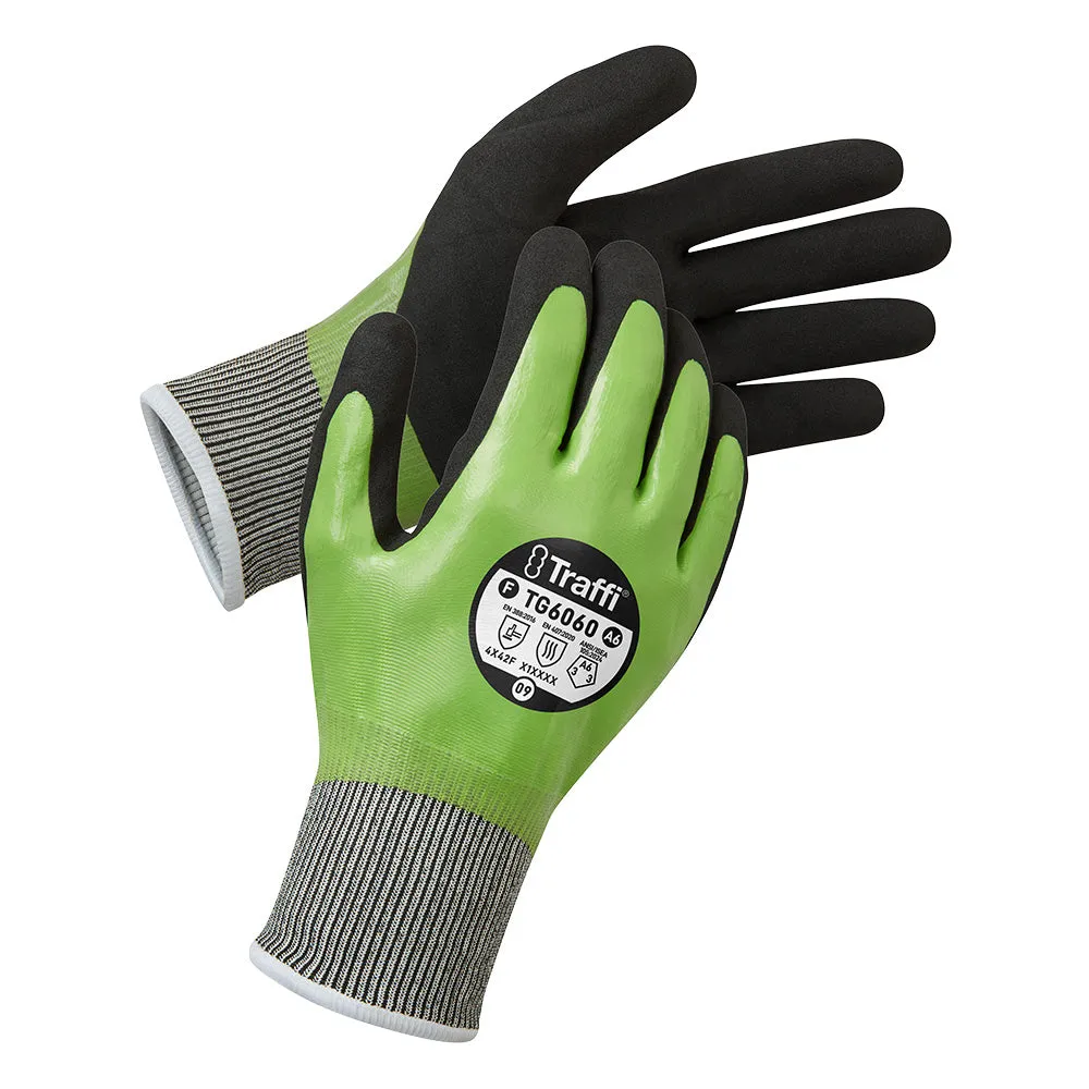 TraffiGlove TG6060 Schnittschutzhandschuhe Cut F Outdoor
