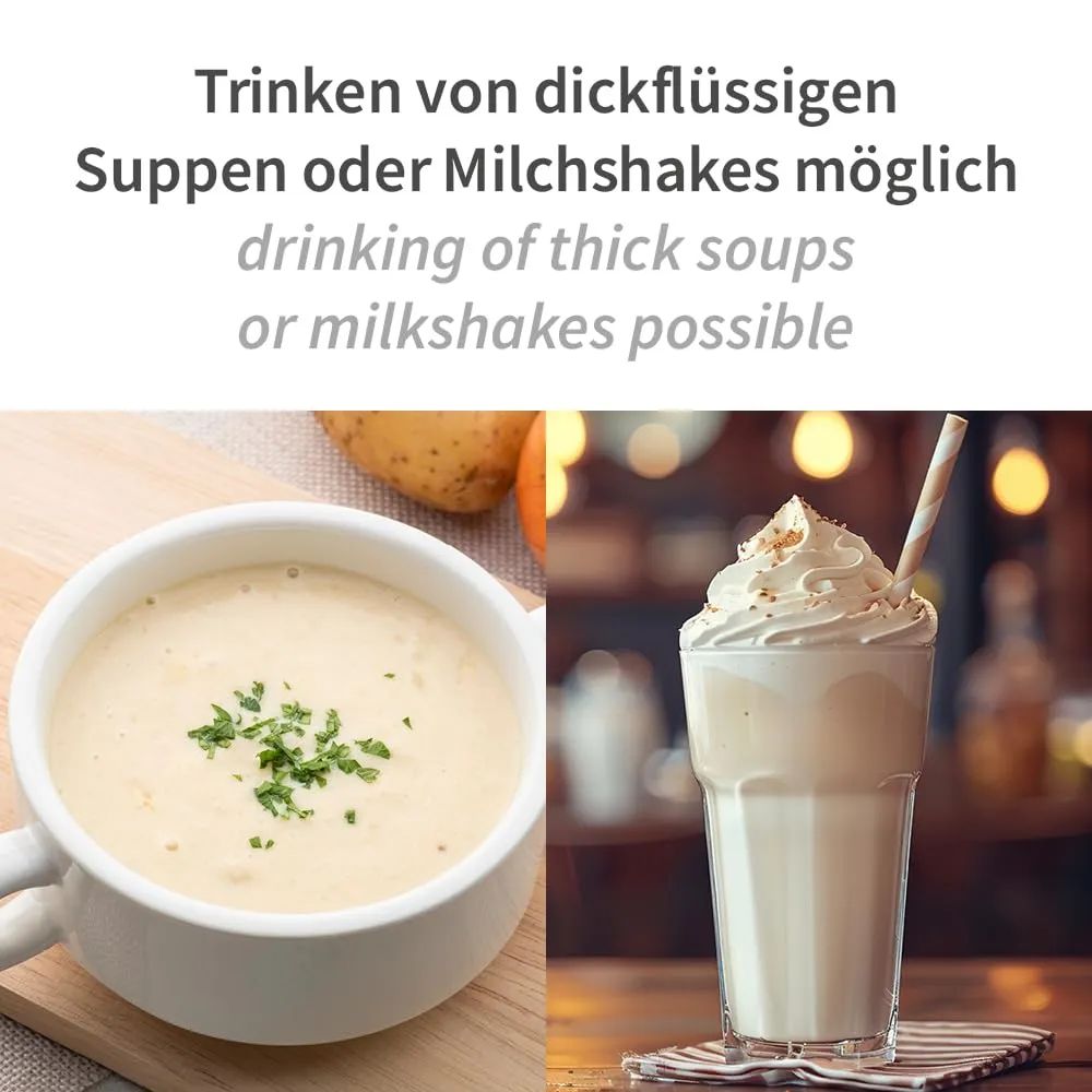 NatureStar Flex Papiertrinkhalme 3000 Stück einzeln