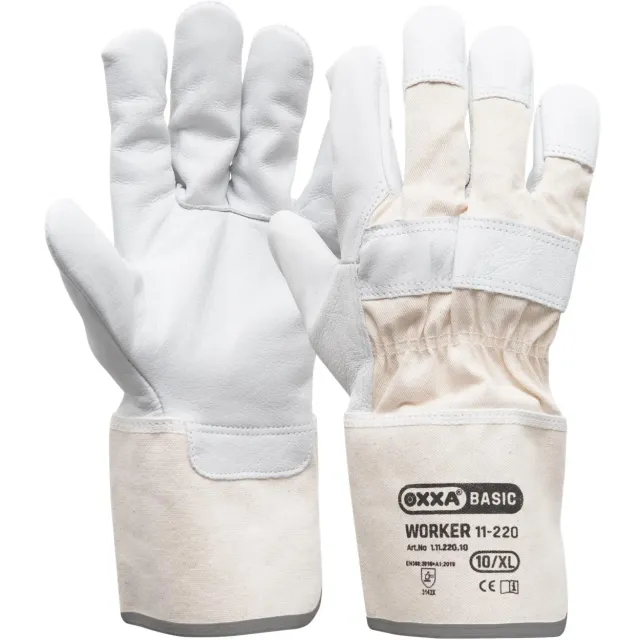 Oxxa Worker 11-220 Lederhandschuh Büffelleder