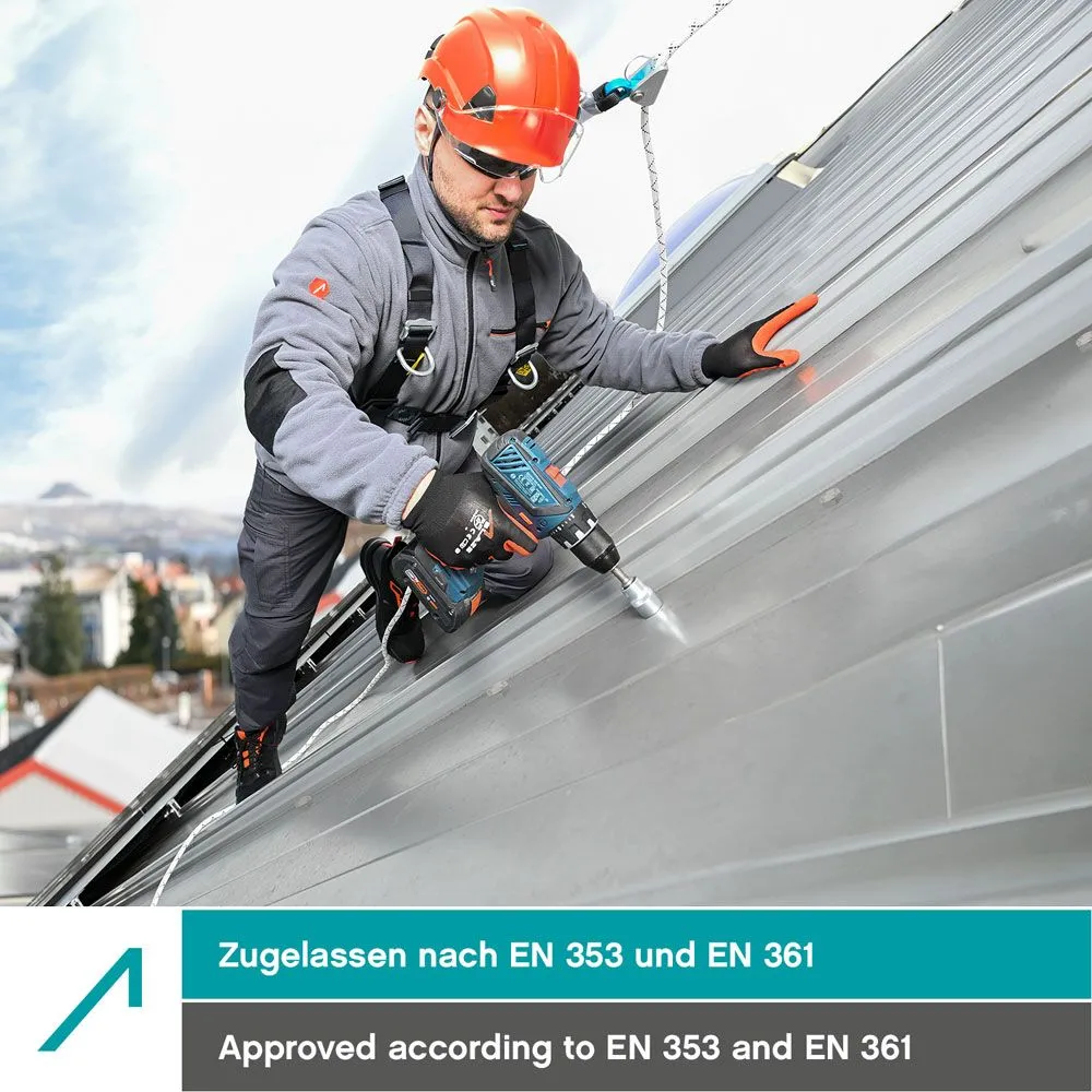 ACE Absturzsicherung Komplett-Set Auffanggurt 10 m EN 353/361