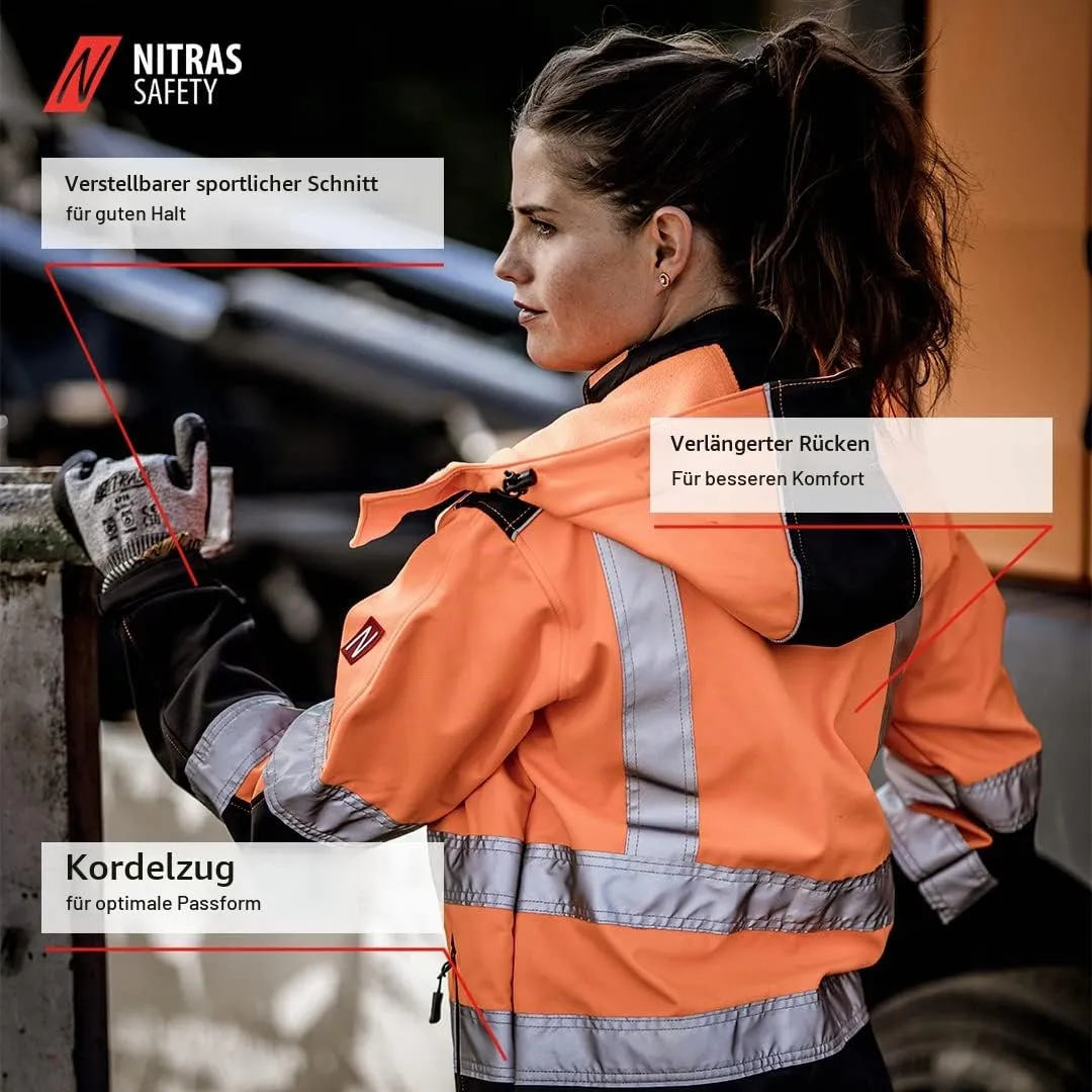 Nitras Motion Tex Viz Warnschutzjacke neongelb 3XL atmungsaktiv