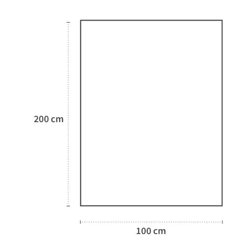 Hygostar Einmallaken 17 Fäden weiß 200x100cm 150 St