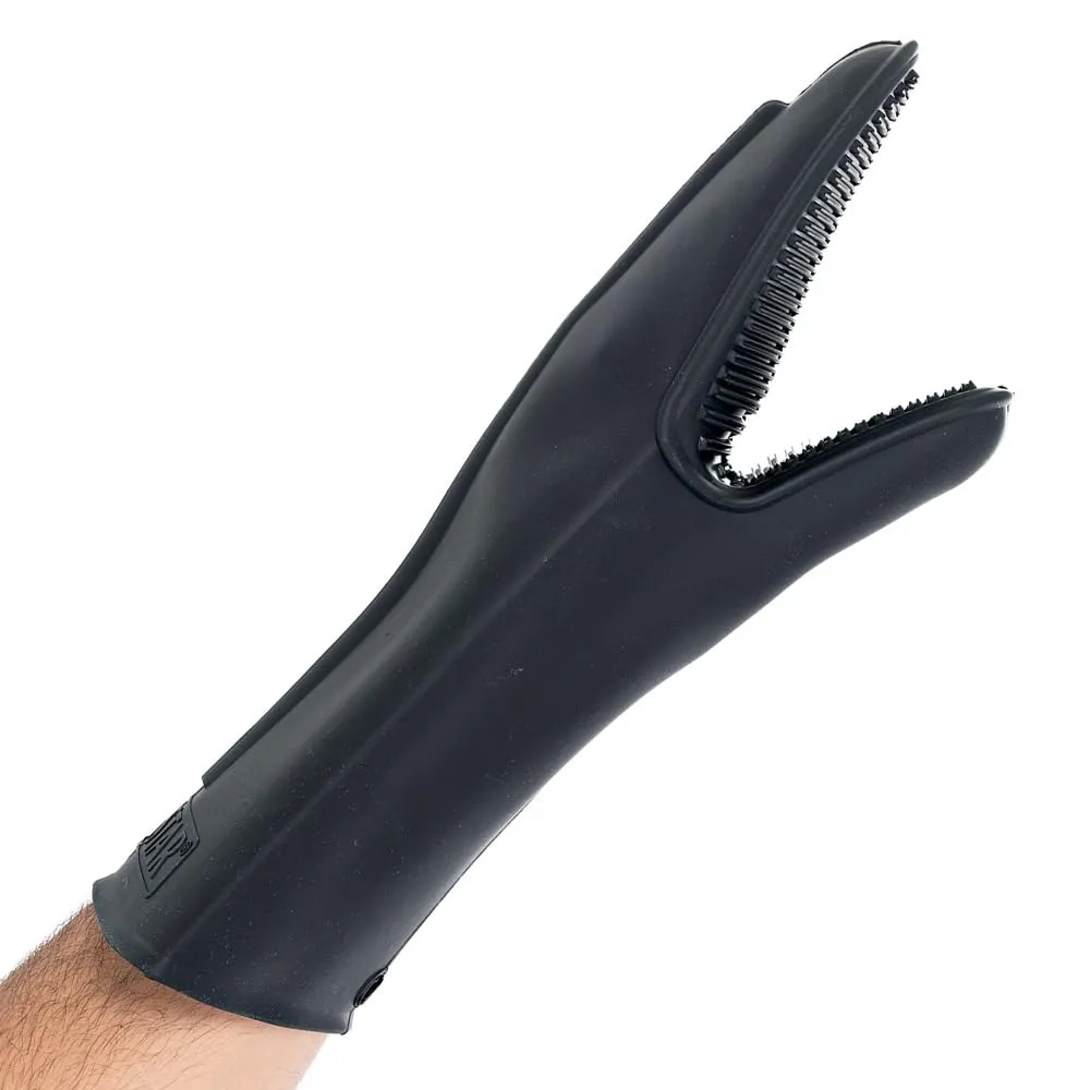 Hygostar Shark Black Ofenhandschuh Silikon schwarz hitzebeständig