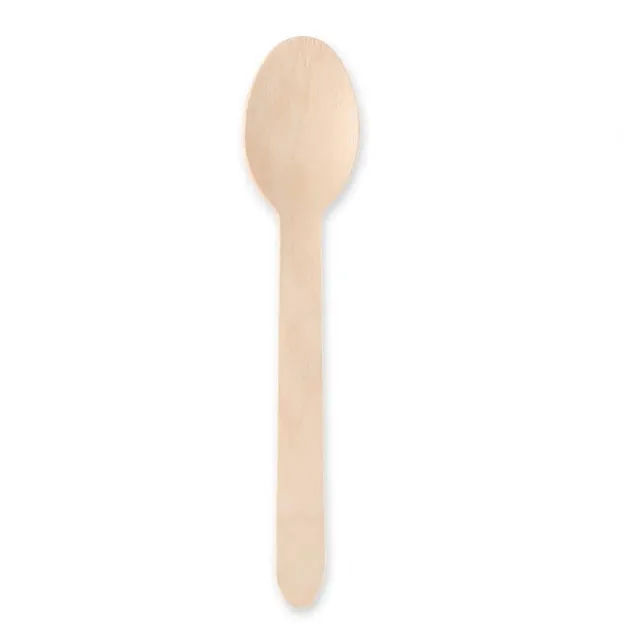 NatureStar Holzlöffel 16cm 1000 Stück wachsbeschichtet FSC