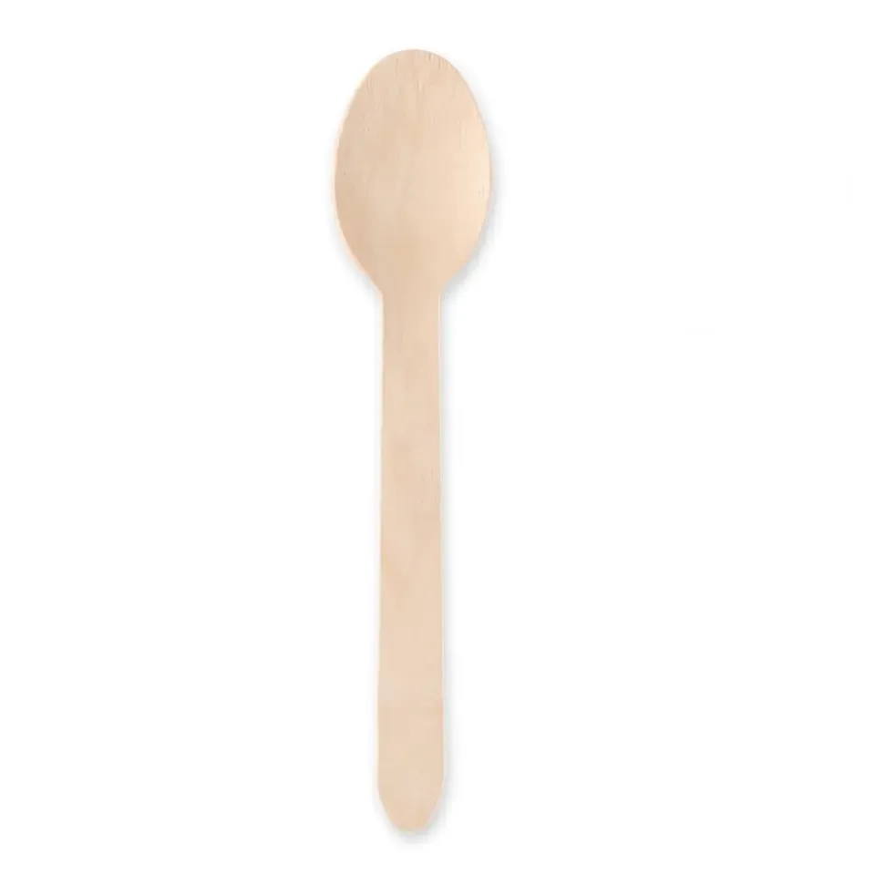 NatureStar Holzlöffel 16cm 1000 Stück wachsbeschichtet FSC