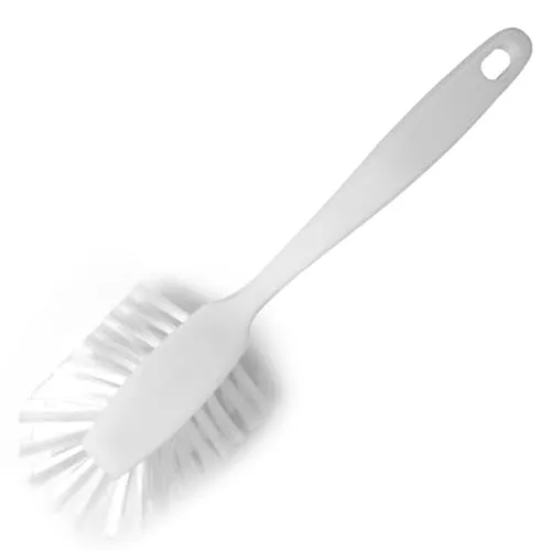 Hygoclean Spülbürste oval weiß 28 cm 10 Stück PP
