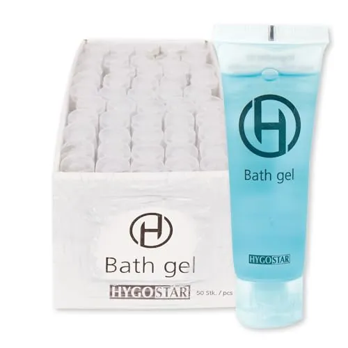 Hygostar Duschgel Tube 30 ml 250 Stück hellblau