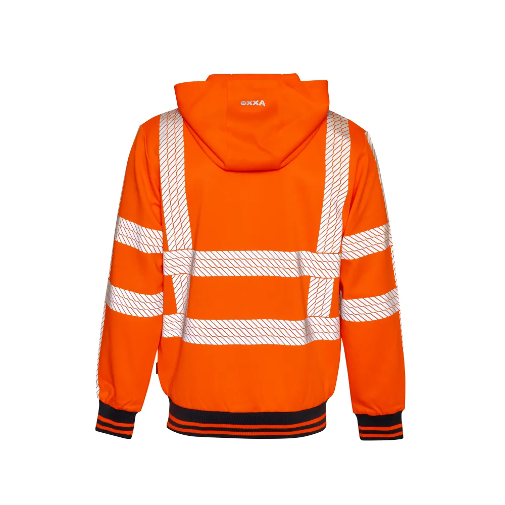 Oxxa Andy 6232 Hoodie Warnschutz orange