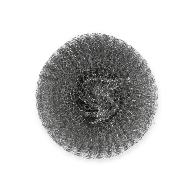 Hygoclean Topfreiniger Metall Silber Ø 10,5cm 50 Stück Stahl