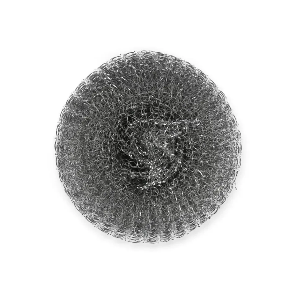 Hygoclean Topfreiniger Metall Silber Ø 10,5cm 50 Stück Stahl