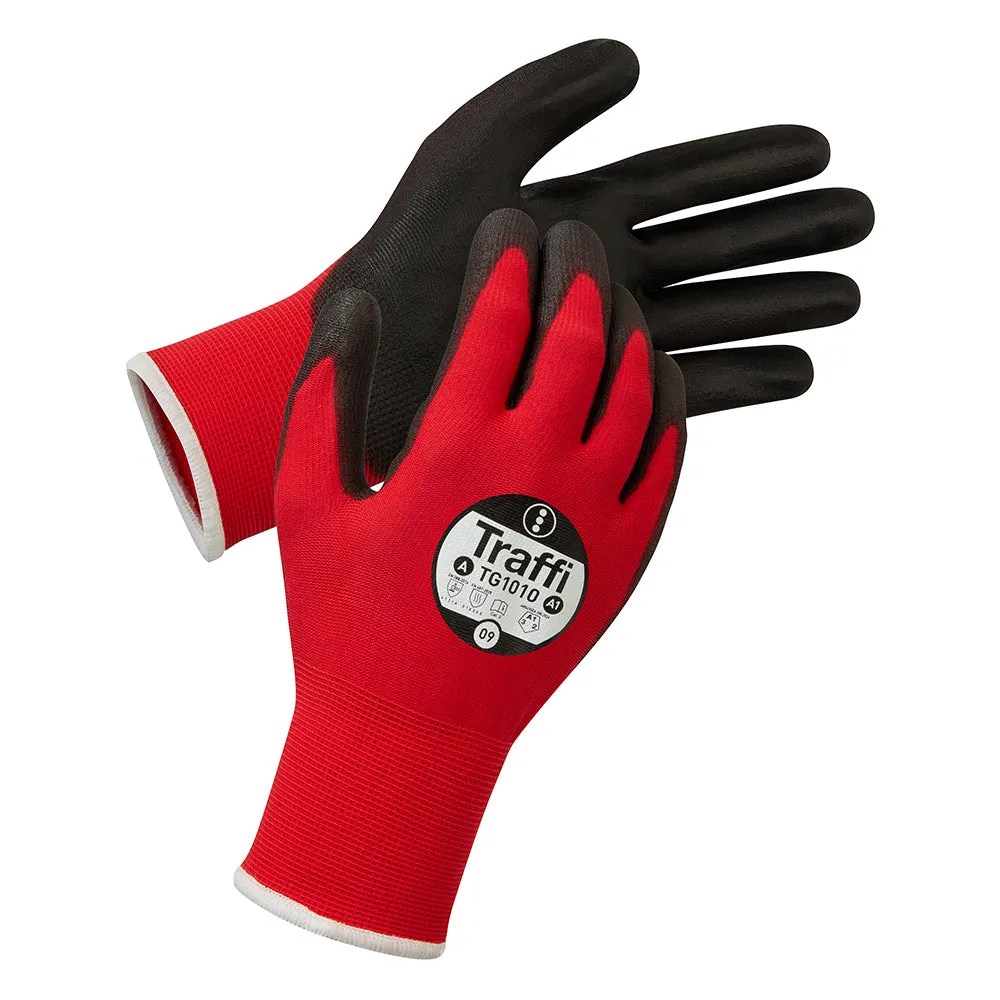 TraffiGlove TG1010 PU-Handschuhe Schnitt A 1 Paar