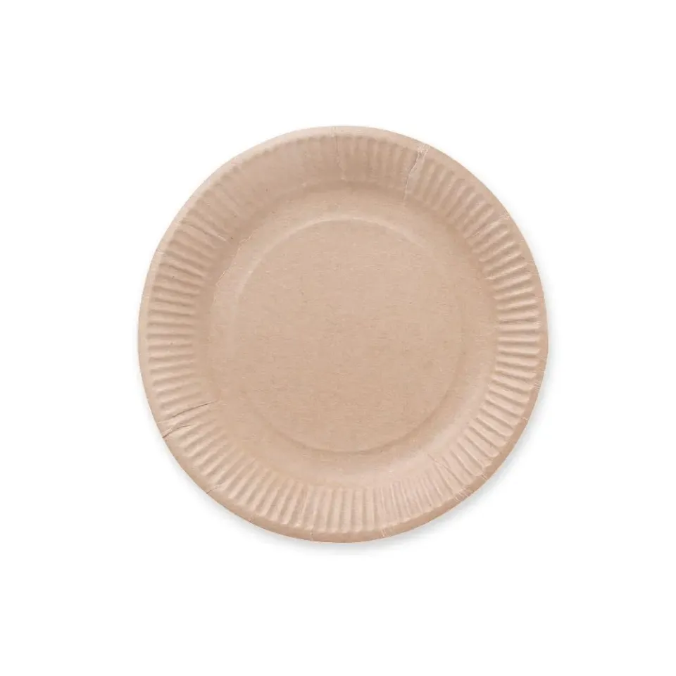 NatureStar Pappteller rund Kraftpapier Ø 18cm 1000 Stück