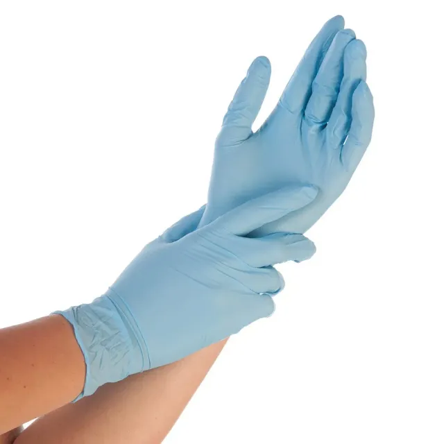 Hygostar Safe Premium Nitrilhandschuhe M 100 Stück puderfrei