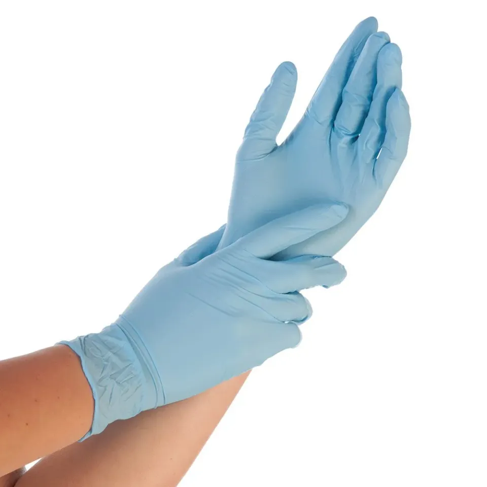 Hygostar Safe Premium Nitrilhandschuhe M 100 Stück puderfrei