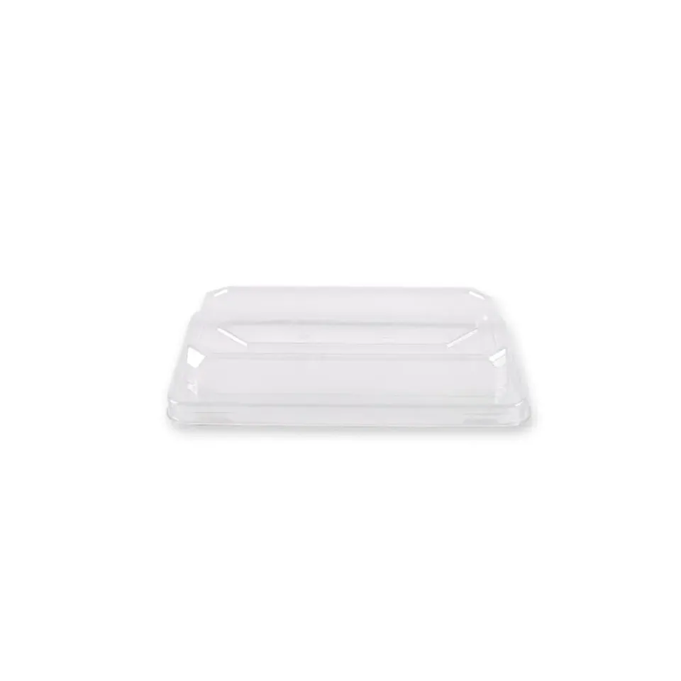 NatureStar Deckel PET transparent 16,5cm 500 Stück für Sushi-Tray