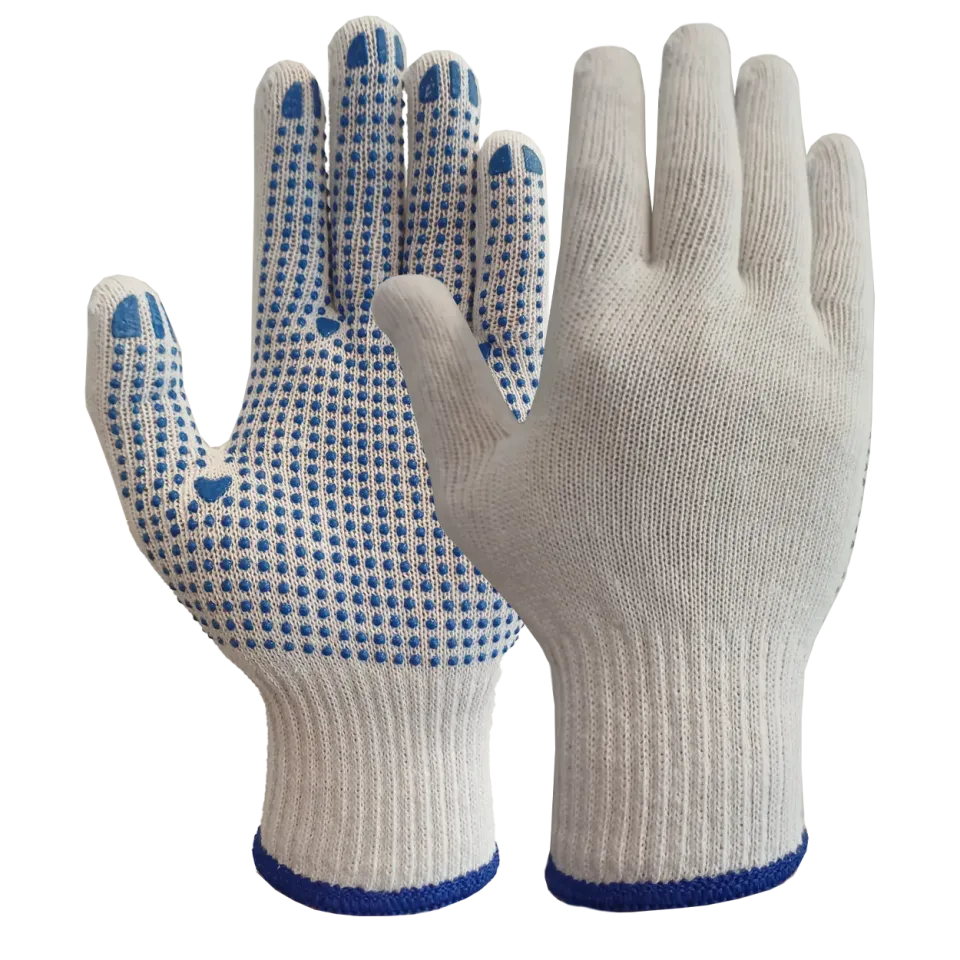 Oxxa Knitter 14-241 Handschuh Noppen 12 Paar Baumwolle