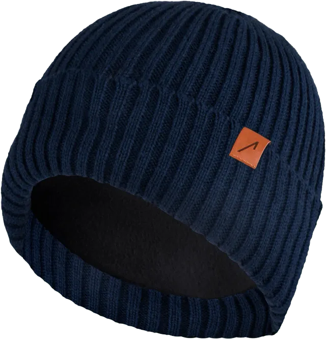 ACE Wintermütze Schwarz Einheitsgröße Wolle
