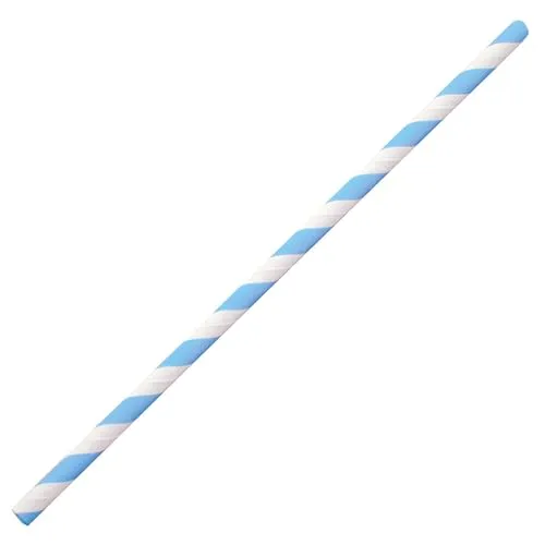 NatureStar Trinkhalme Papier 19,7cm grün-weiß 5000 Stk