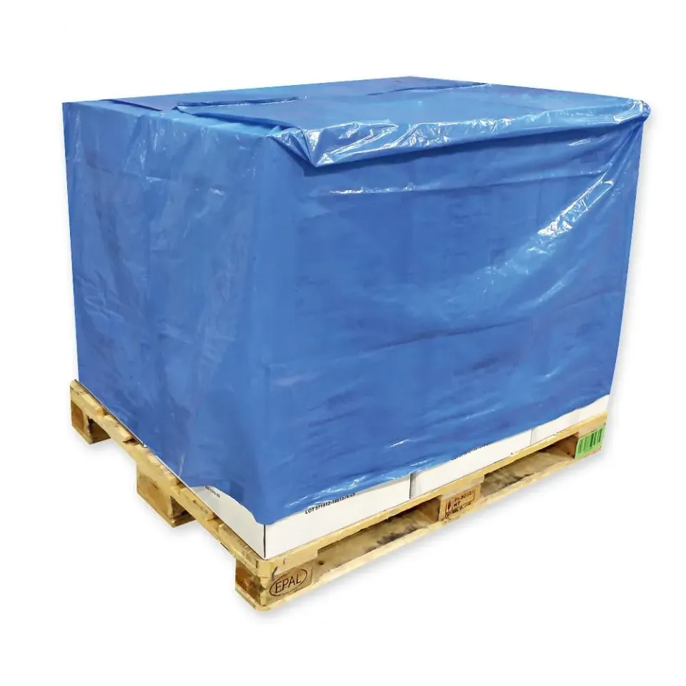 Hygostar Palettenhauben LDPE blau 128x107cm 40my 70 Stück