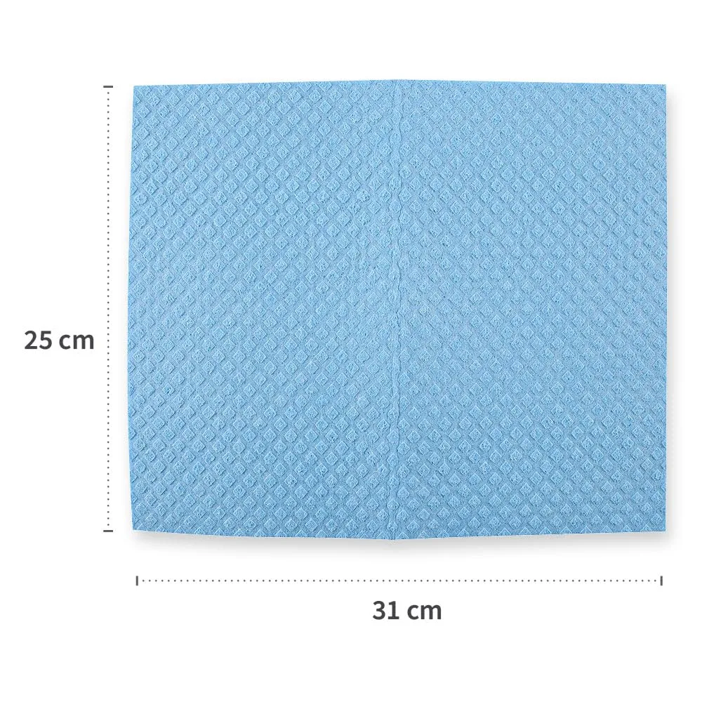 Franz Mensch Hygoclean Schwammtücher 25x31 blau 80 Stück