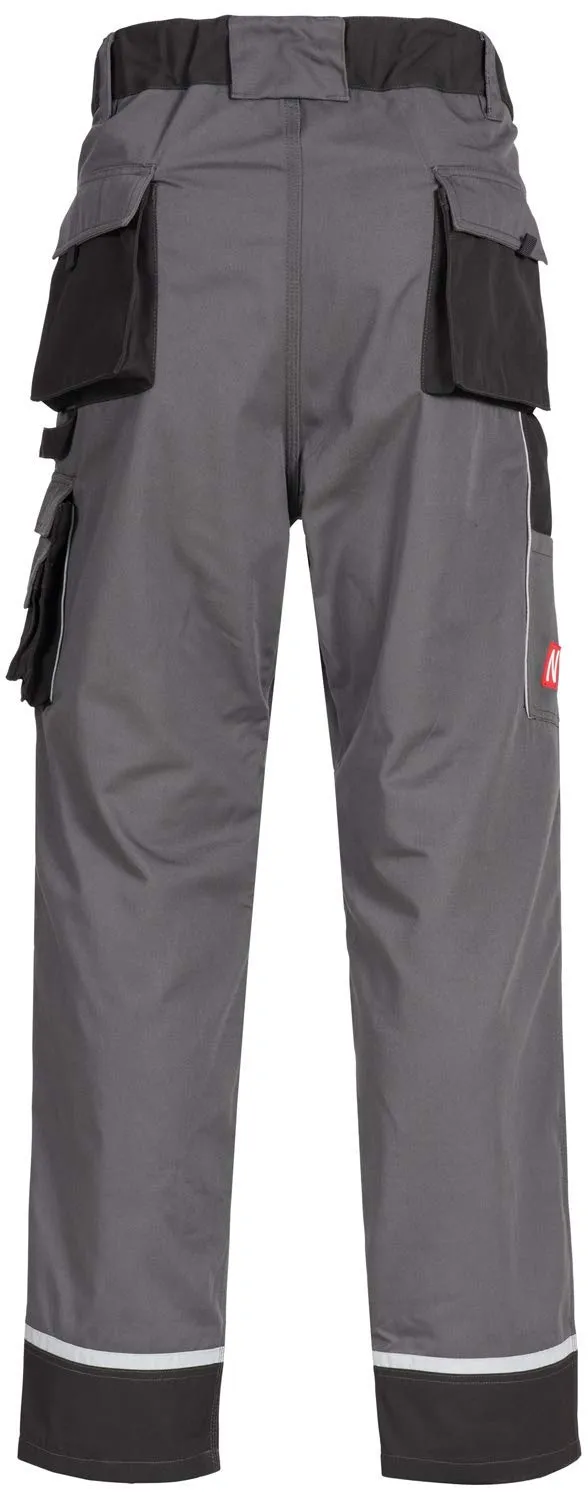 Nitras Motion Tex Plus Cargohose grau 52 Comfort-Fit robust