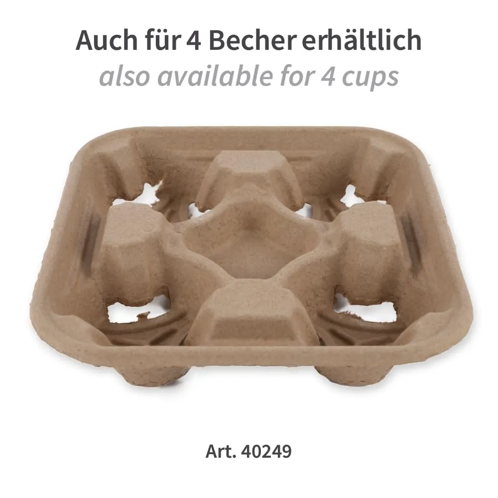 Franz Mensch NatureStar Becherhalter Double Recyclingpapier 600 St