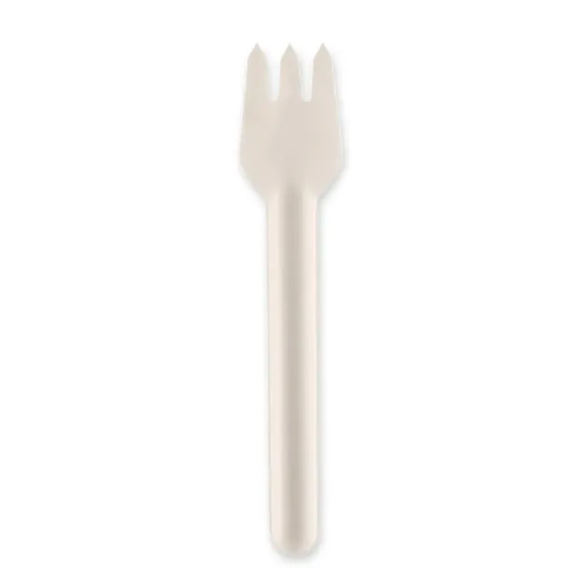 NatureStar Gabeln Zuckerrohr 15,5 cm 1000 Stück weiß