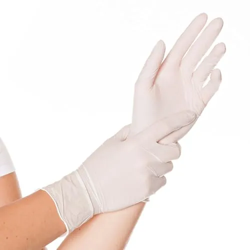 Hygostar Safe Premium Nitrilhandschuhe 8/M weiß 100 St.