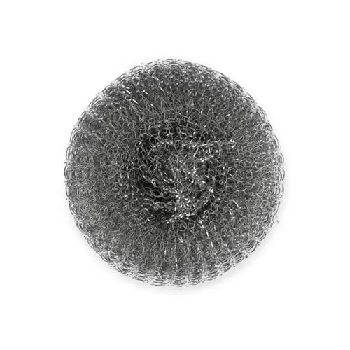 Hygoclean Topfreiniger Metall Silber Ø 10,5cm 50 Stück Stahl