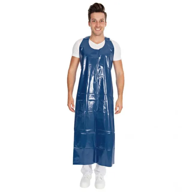 Hygostar Einwegschürzen LDPE detektierbar blau 50 Stk