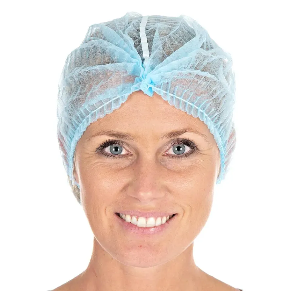 Hygostar Klipphauben Detect PP blau Ø50cm 1000 Stk