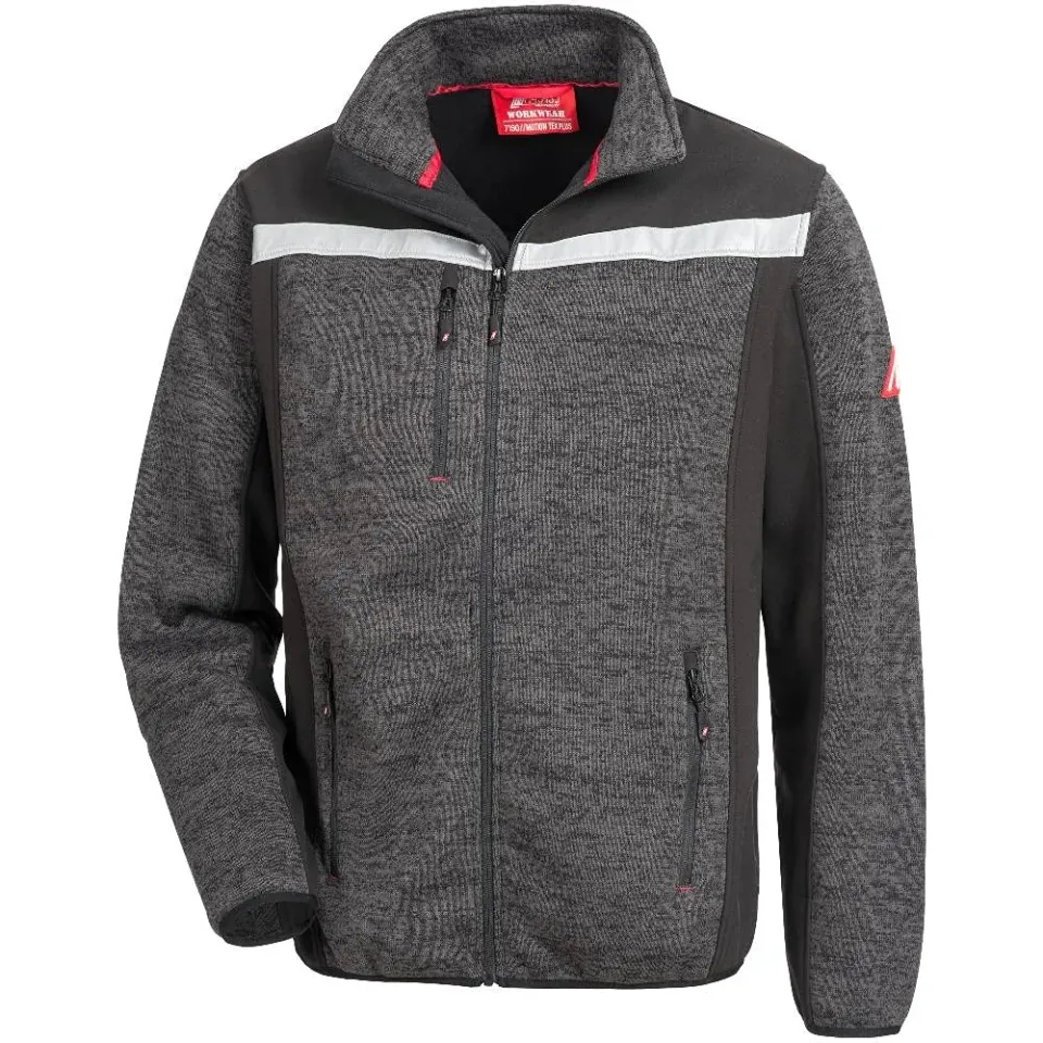 Nitras Motion Tex Plus Arbeitspullover XL Strick-Softshell