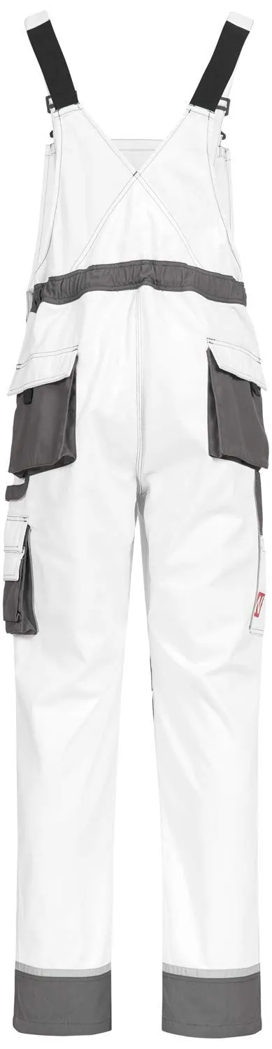 Nitras 7623 Motion Tex Plus Latzhose Weiß Gr. 24