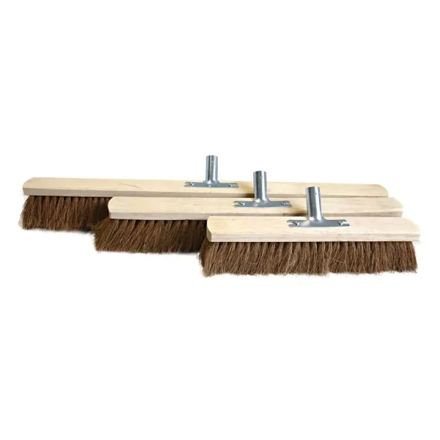 Franz Mensch Hygoclean Saalbesen Kokos 40 cm braun 5 Stück