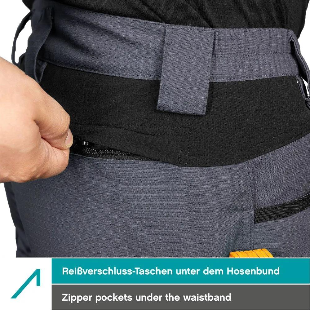 ACE Constructor Herren-Arbeitshose lang Schwarz 52 Ripstop