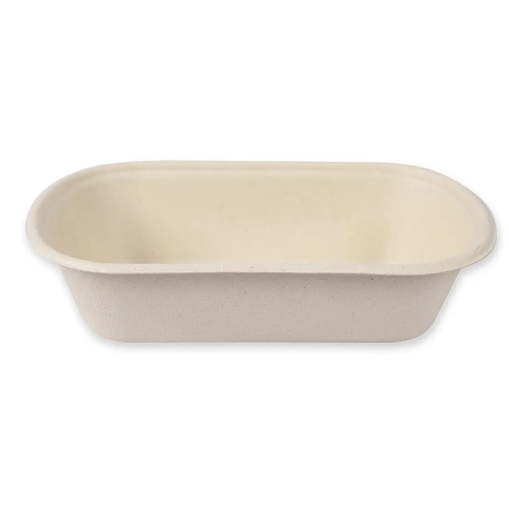 NatureStar Imbiss-Schalen oval Zuckerrohr 800 ml 500 Stück