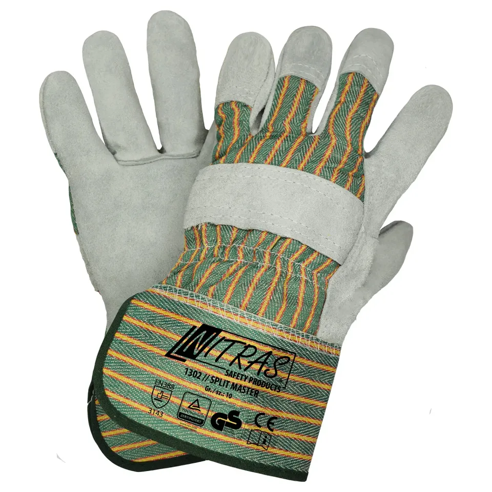 Nitras 1302 Split Master Arbeitshandschuhe 72 Paar Gr. 10 Leder
