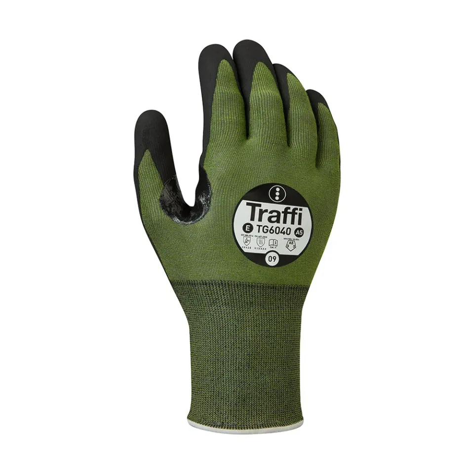 TraffiGlove TG6040 Nitril-Arbeitshandschuh Cut E