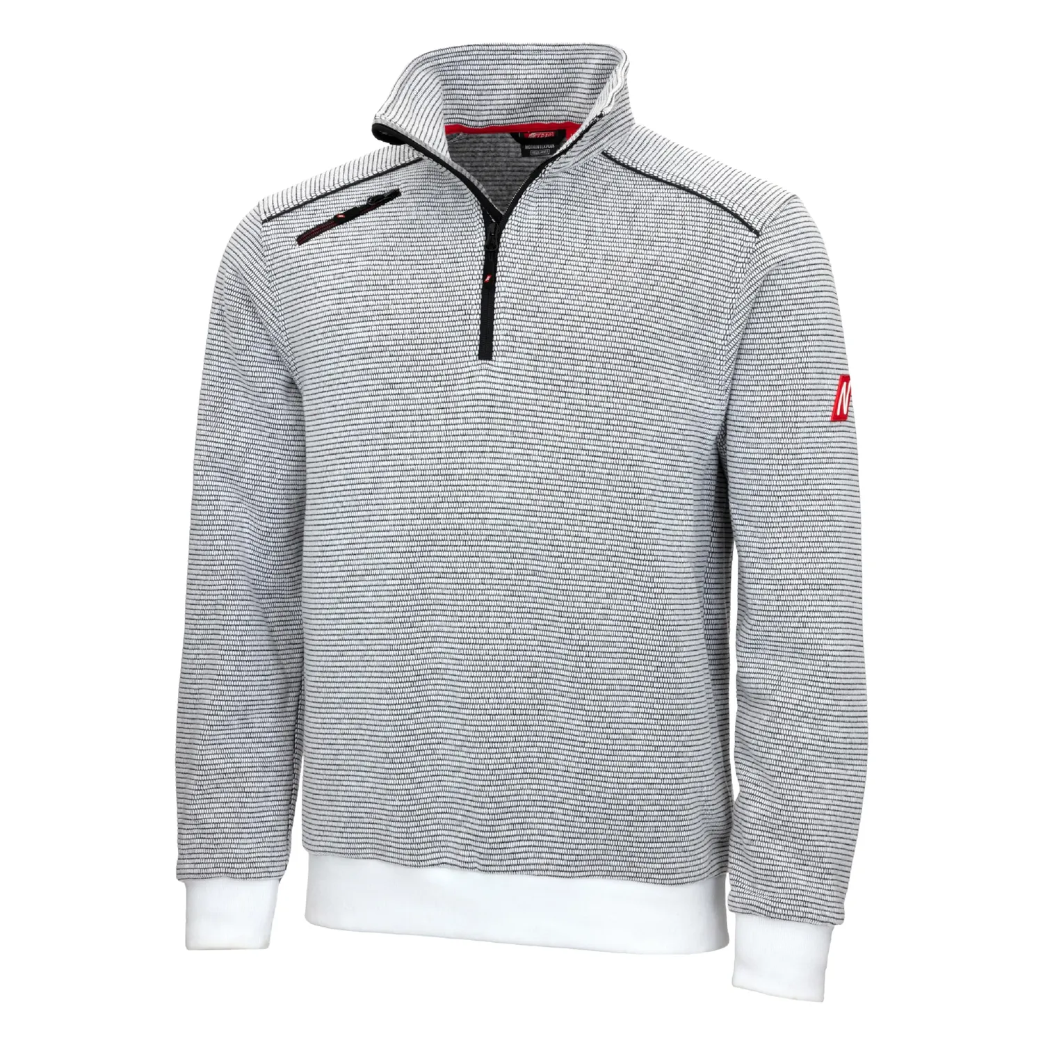 Nitras Motion Tex Plus Pullover Arbeitspullover Schwarz