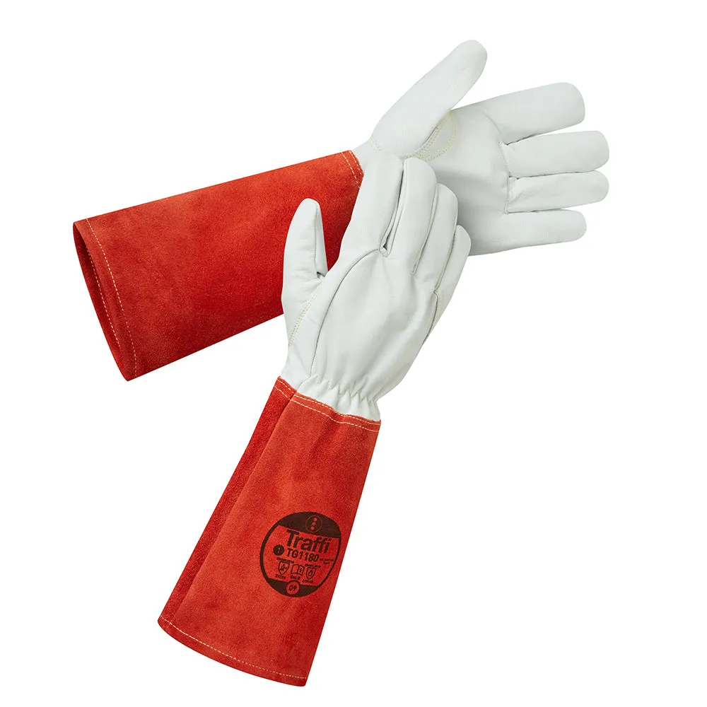 TraffiGlove TG1180 Schweißerhandschuhe WIG Leder Gr.5-13