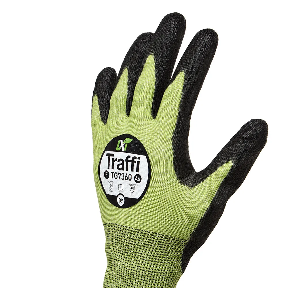 TraffiGlove TG7360 Arbeitshandschuhe Schnittschutz F PU