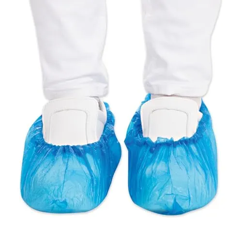 Hygostar Schuhüberzieher universal blau 200 Stück wasserdicht