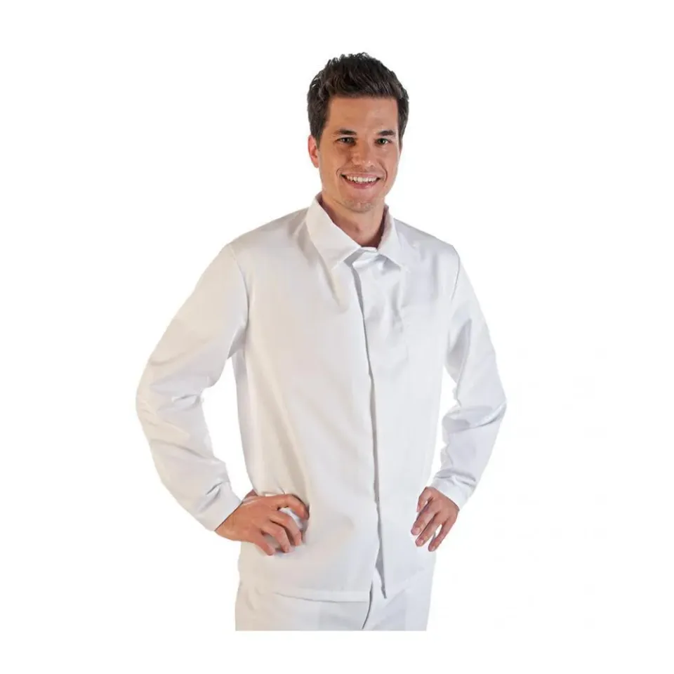 Hygostar HACCP Jacke weiß XXL Polycotton Berufsbekleidung