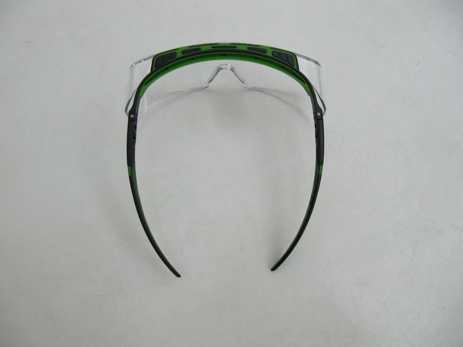 ProFit Kubik Schutzbrille Schwarz-Grün Überbrille klar