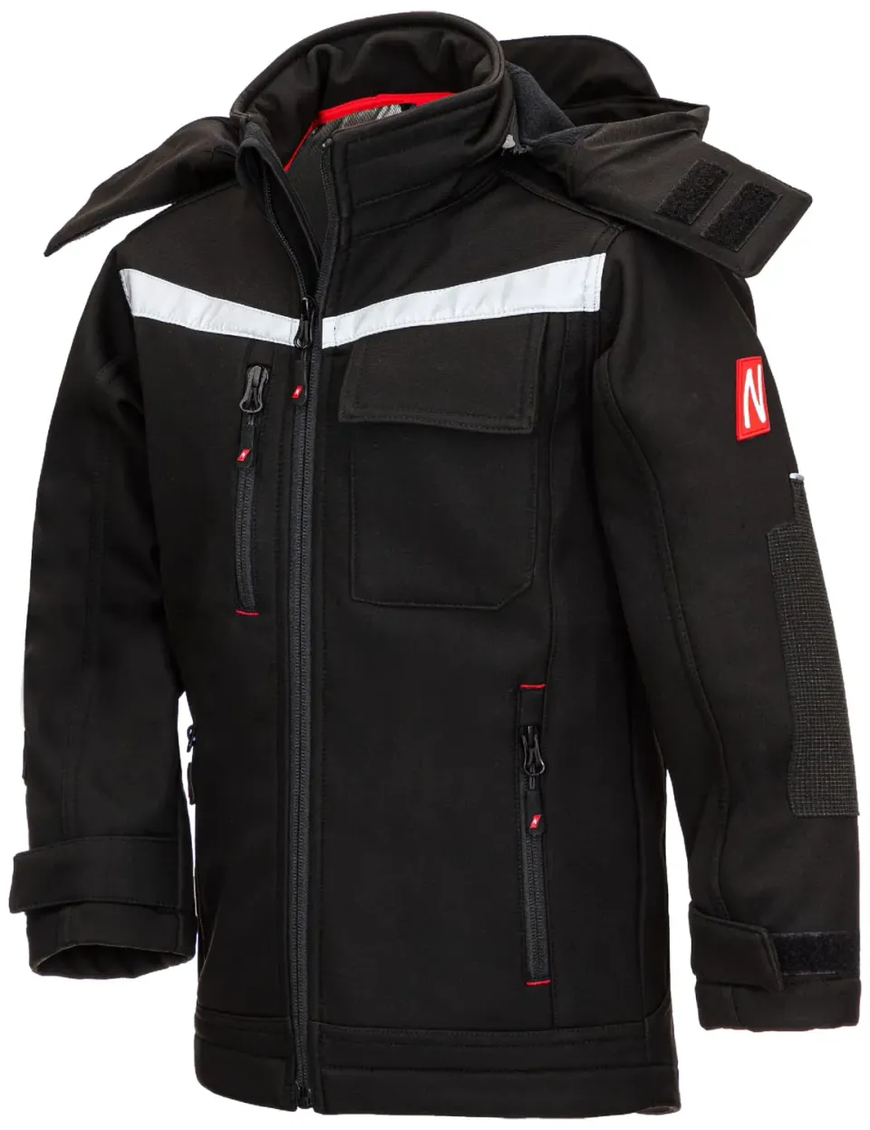Nitras 7180 Motion Tex Kids Softshelljacke 134/140 schwarz
