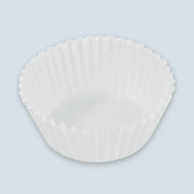 Hygostar Muffinförmchen Papier Ø 4,5 cm 10000er weiß