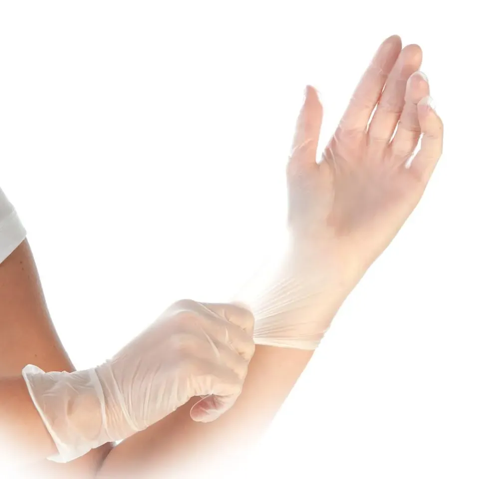 Hygostar Ideal Fit Vinylhandschuhe puderfrei M 1000 Stück