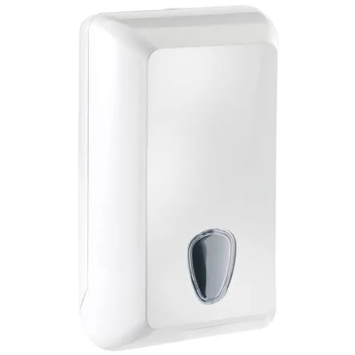 Hygoclean Toilettenpapierspender Interfold Kunststoff 6 Stück weiß