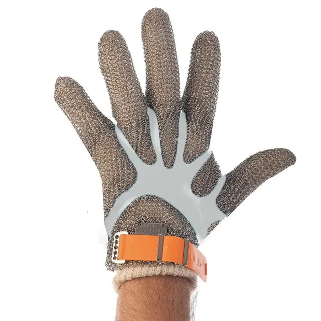 Hygostar Stechschutzhandschuh kurz ohne Stulpe Gr. S Edelstahl